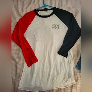 Obey Cash for Chaos baseball tee